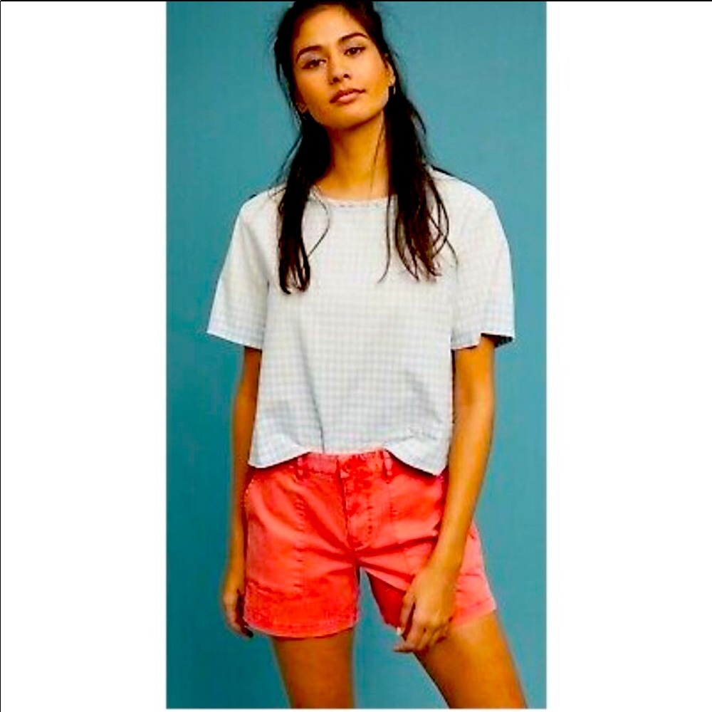 Sanctuary Anthropologie Utility Stretch Shorts